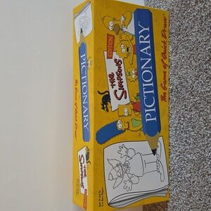 Vintage Pictionary - The Simpsons Edition Pictionary - Game